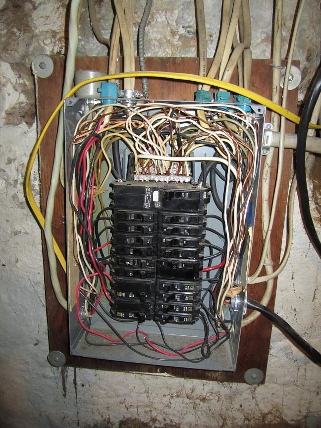 Disproving the myth that anybody can do electrical work ... 200 amp panel meter wiring diagram 